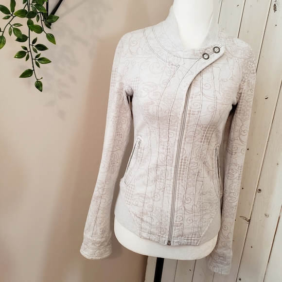 LULULEMON | VINTAGE GRAPHIC BOMBER STRETCH COTTON - Picture 12 of 16